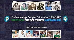 Rizespor'da kaptanlık yapan futbolcular